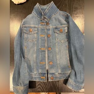Jcrew Factory Girls Classic Blue Denim Jacket